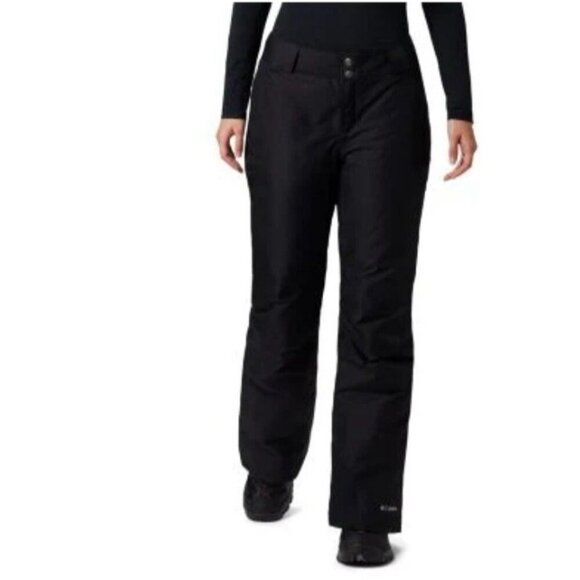 Columbia Women XS Black Bugaboo II Insulated Ski Pant Snowboarding Omni-Tech - Picture 1 of 13